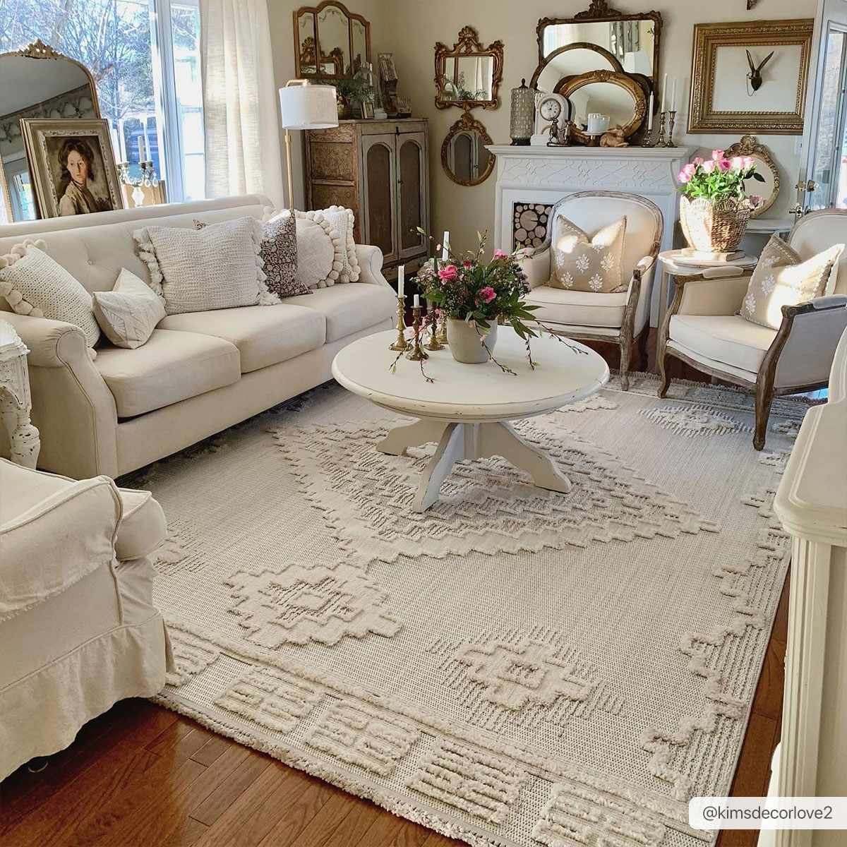 Rosales High-Low Rustic Rug-0