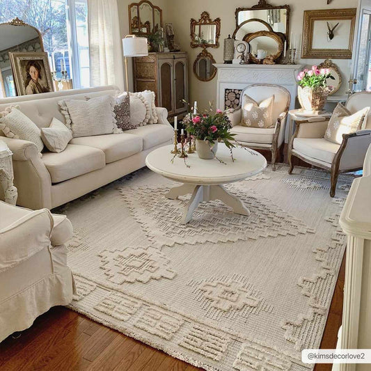 Rosales High-Low Rustic Rug-0
