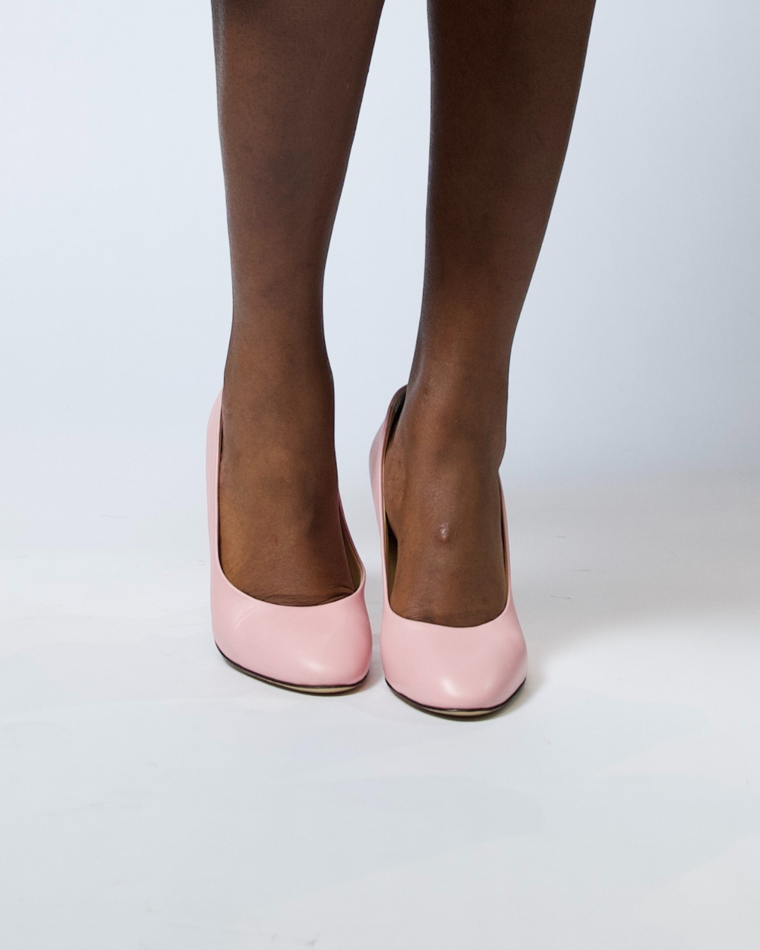 ROSE MUSE – Light Pink Nappa Pump