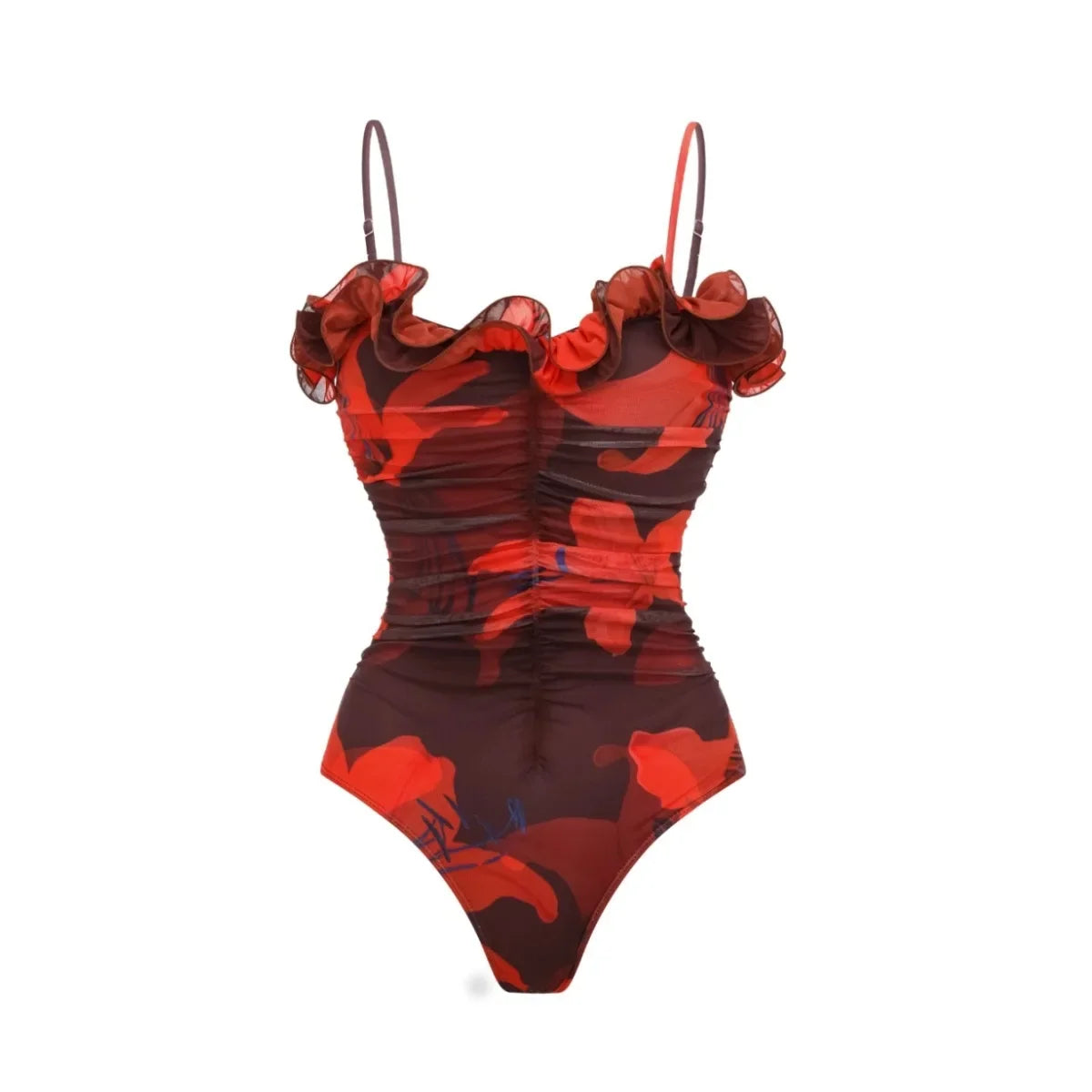 Floral 2Pcs Sexy Swimsuit 2026 Bandeau Biquini Women Bikini Push Up  Swimwear Female Swim Suits Cover Up Bathingsuit Beachwear