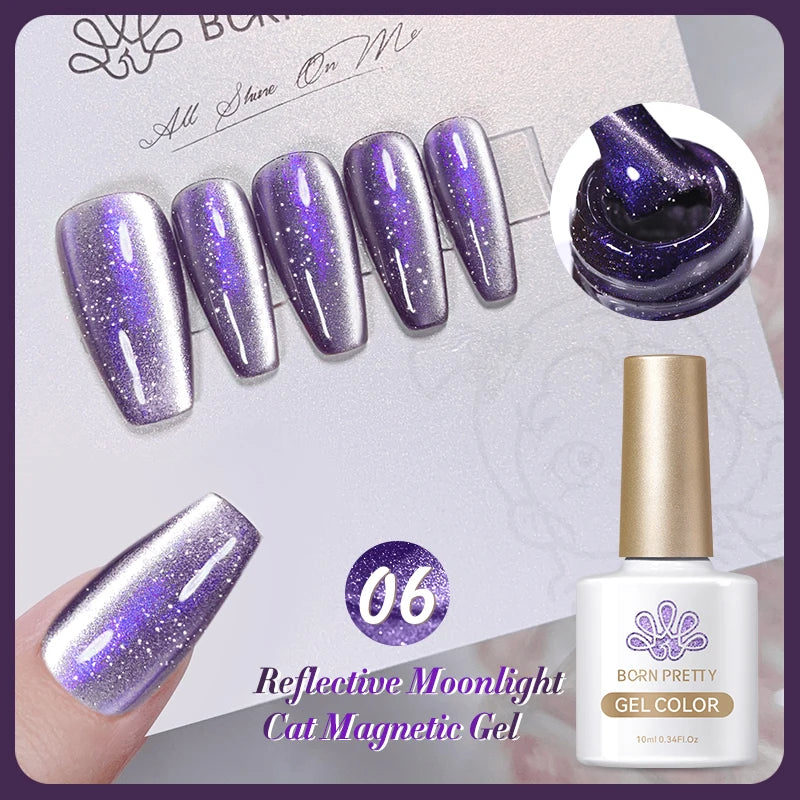 BORN PRETTY 117 Colors Cat Magnetic Gel Nail Polish 10ml Full Coverage Varnish Semi Permanent Super Gorgeous Nails Manicure