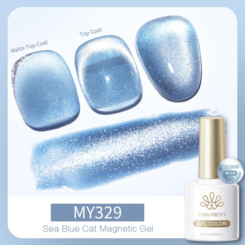 BORN PRETTY 117 Colors Cat Magnetic Gel Nail Polish 10ml Full Coverage Varnish Semi Permanent Super Gorgeous Nails Manicure