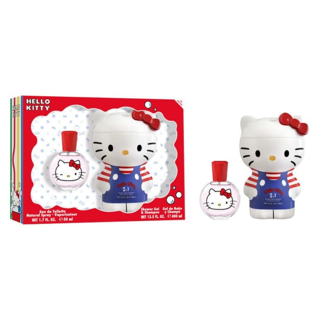 Travel Vanity Case Hello Kitty Hello Kitty Set Colonia Gel Ducha Lote 2 Pieces-0