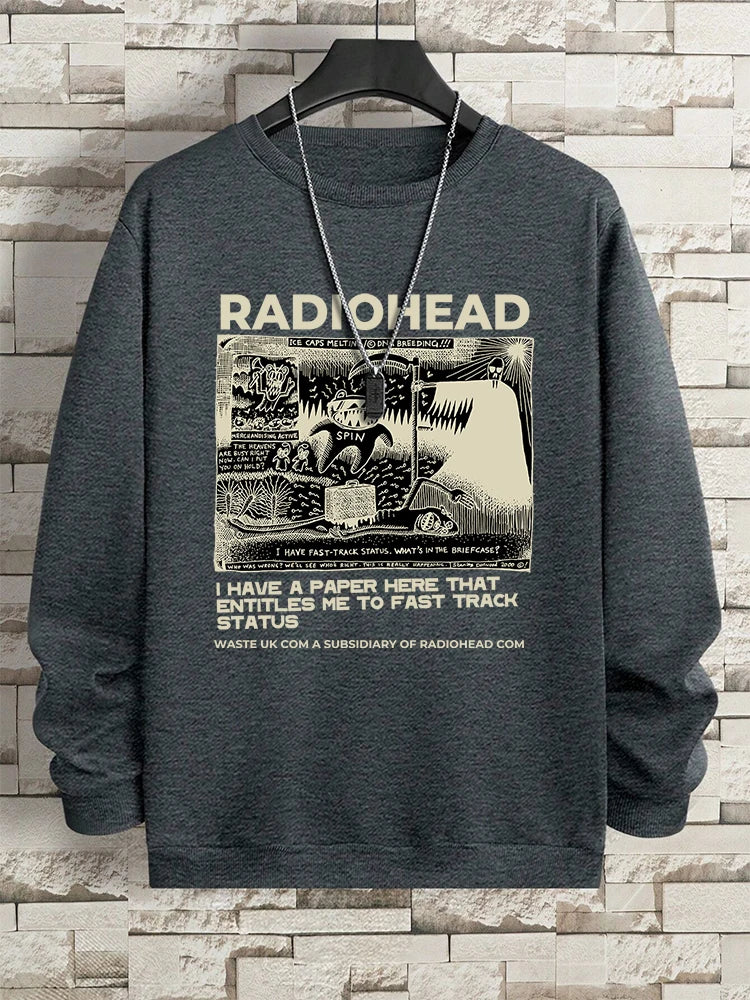 North America Tour Rock Boy Clothes Man Pullover Fleece Sweatshirt Fashion Casual Loose Hoody Autumn Oversized Women Hoodie