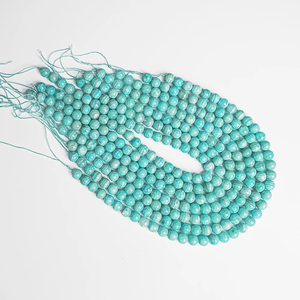 Natural Hemimorphite Round Beads Strands Crystal Loose Beads For Jewelry Making Design DIY Necklace Bracelet 6/8/10mm