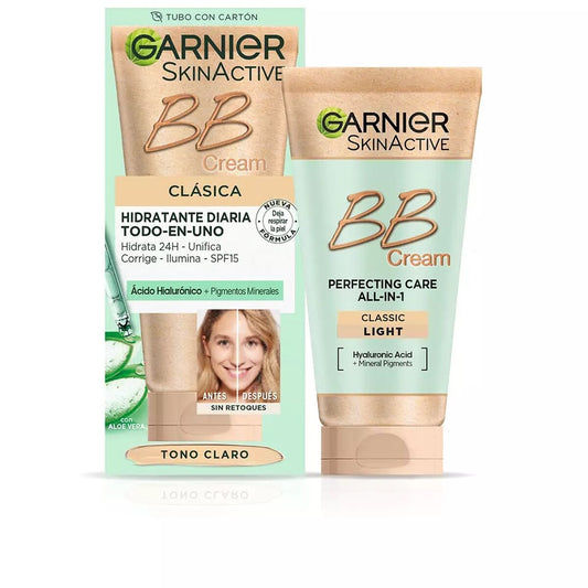 Hydrating Cream with Colour Garnier 860-16382 Light Light Tone Clear Spf 15 50 ml-0