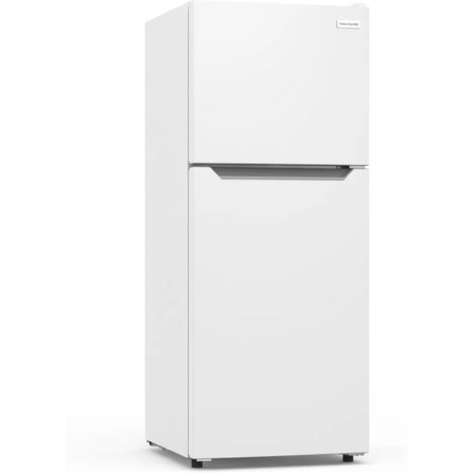 Frigidaire, Frost Free Top Mount 2 Door Apartment Size Refrigerator with Freezer, 10 CU FT