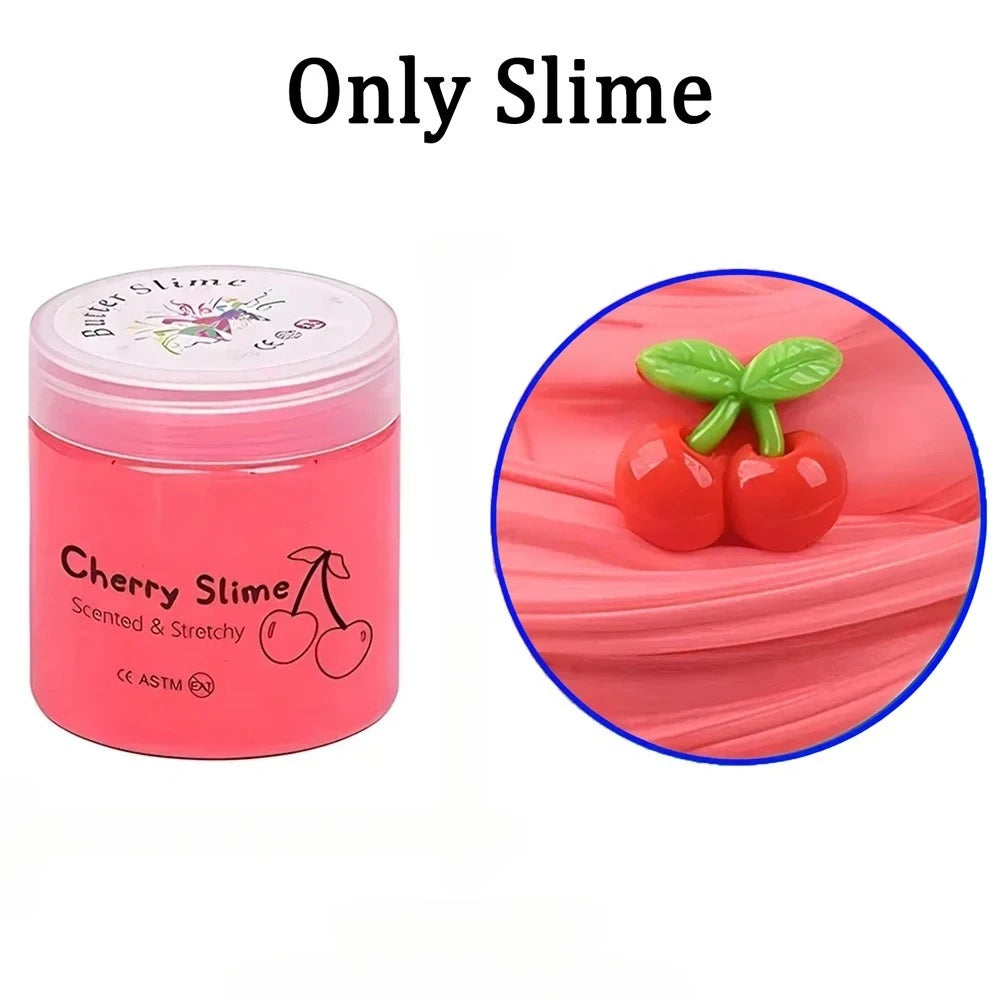 12 piece butter slime set, party gifts, prizes, puzzle toys, stress relief toy 50ml, birthday gifts for children boys and girls