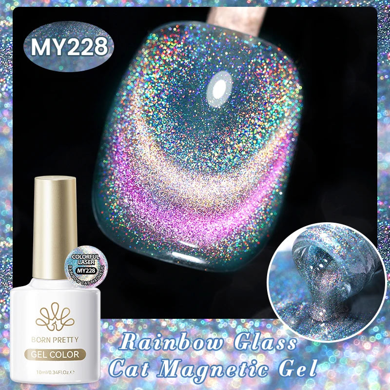 BORN PRETTY 117 Colors Cat Magnetic Gel Nail Polish 10ml Full Coverage Varnish Semi Permanent Super Gorgeous Nails Manicure
