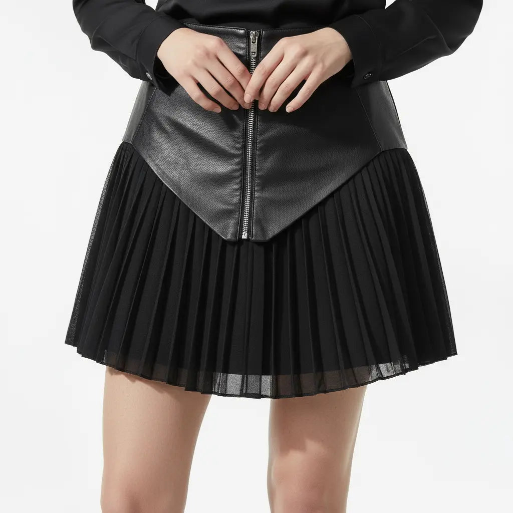 Comfortable & Stylish Foreign-Style Pleated Skirt