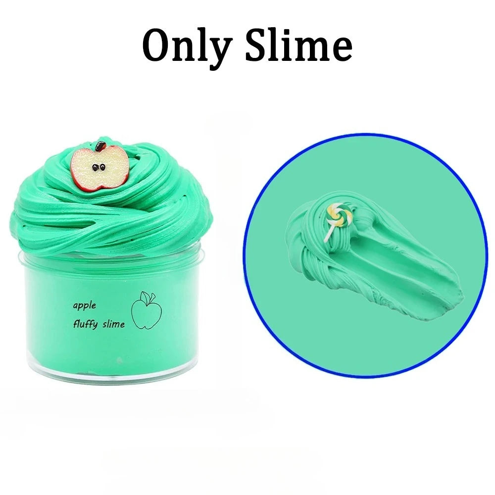 12 piece butter slime set, party gifts, prizes, puzzle toys, stress relief toy 50ml, birthday gifts for children boys and girls