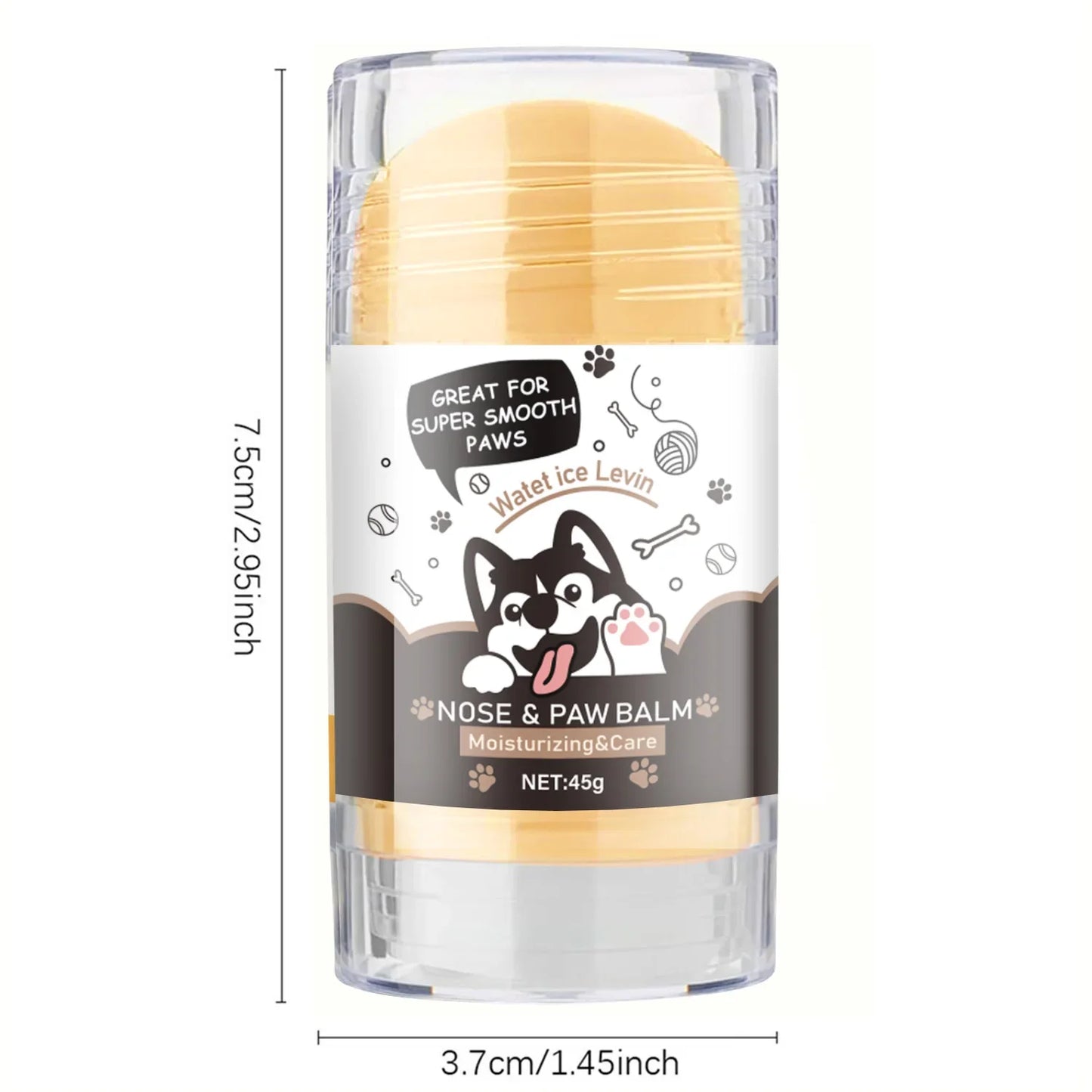 Dog Paw Balm – Lick-Safe Snout Soother | Natural Moisturizing & Healing Foot Cream for Dogs and Cats