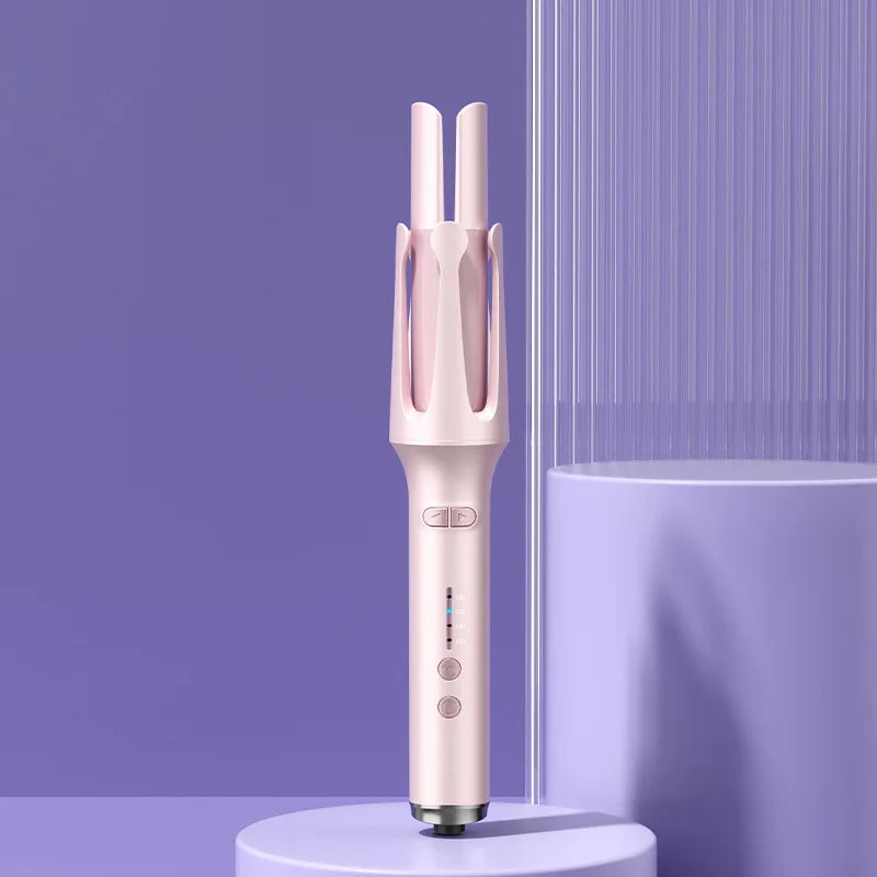 The electric curling iron does not damage the hair. The portable curling iron can create big waves comfortably and safely.
