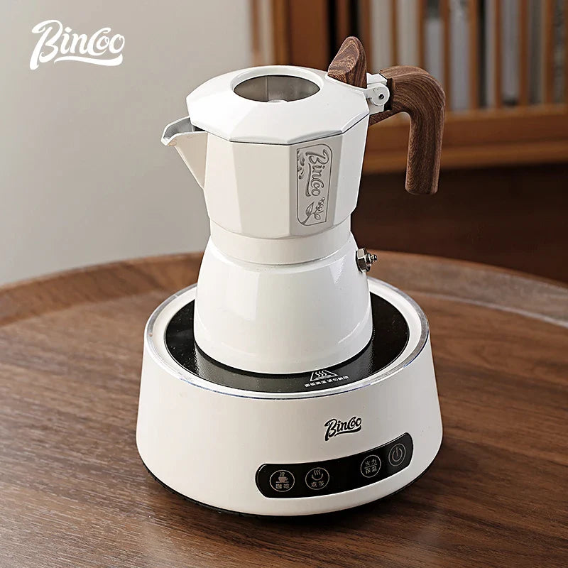 Double-valve Italian Moka Pot Aluminum Coffee-3