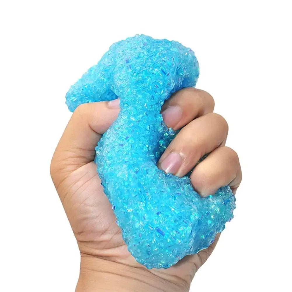 Clear 70ml Slime Kit Super Soft Non-Sticky Crystal Slime Stress Relief Party Favors Crunchy Slime for Girls Boys