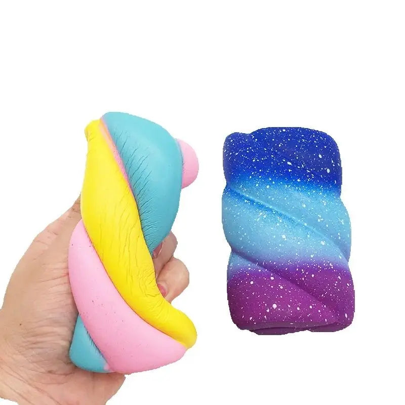 TOBEFU Cute Marshmallow Squishy PU Scented Antistress Toy | Slow Rising Stress Relief for Kids