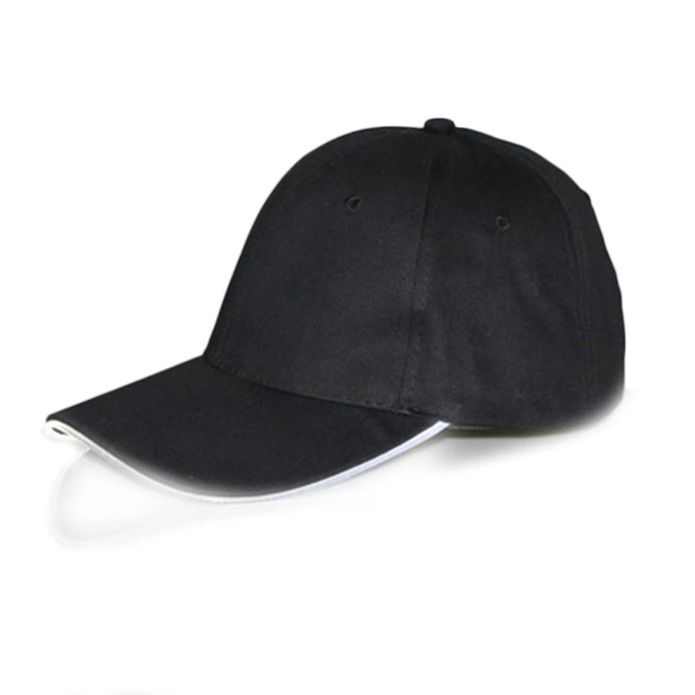 Adjustable Light Up LED Cap Flashing Baseball Hip-Hop Luminous Hat KTY Bar Party Event Sporting Event Nighttime Illumination Cap