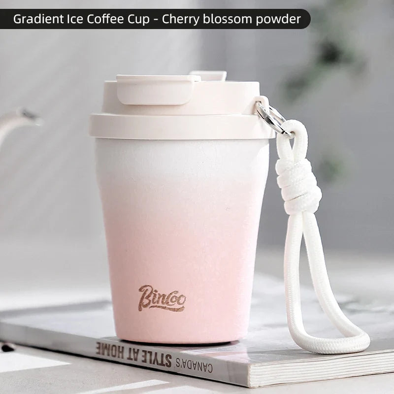 Coffee Insulated Cup 280ML Outdoor Portable Ice Cup-5