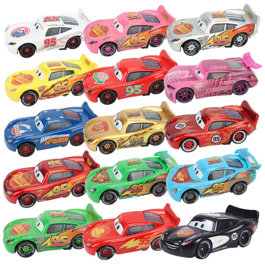 25 styles Lightning McQueen Disney Pixar Cars Toy 1:55 Metal Diecast Car Kids Toy Car