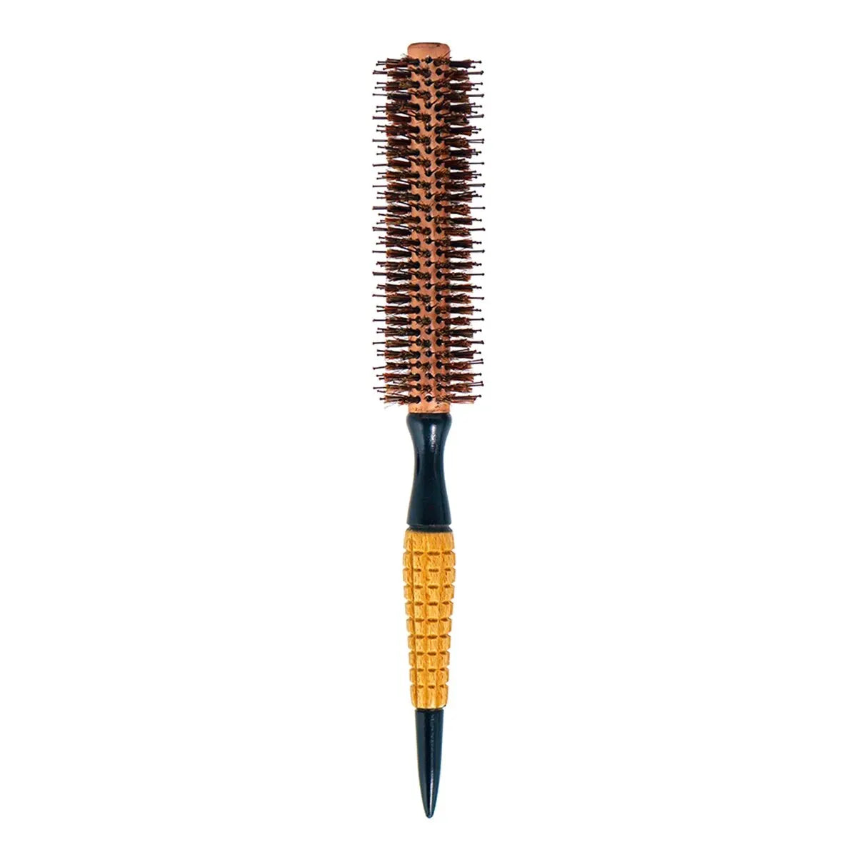 Wood Handle Boar Bristles Round Brush Hair Curly Comb Pro Hair Brush Anti Static Brush Teasing Brush Hairdresser Styling Tools