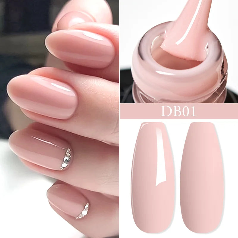 7ml Glitter Reflective Gel Nail Polish Sparkling Soak Off UV LED Gold Silver Black Pink Gel Polish Starter Kit For Home Salon
