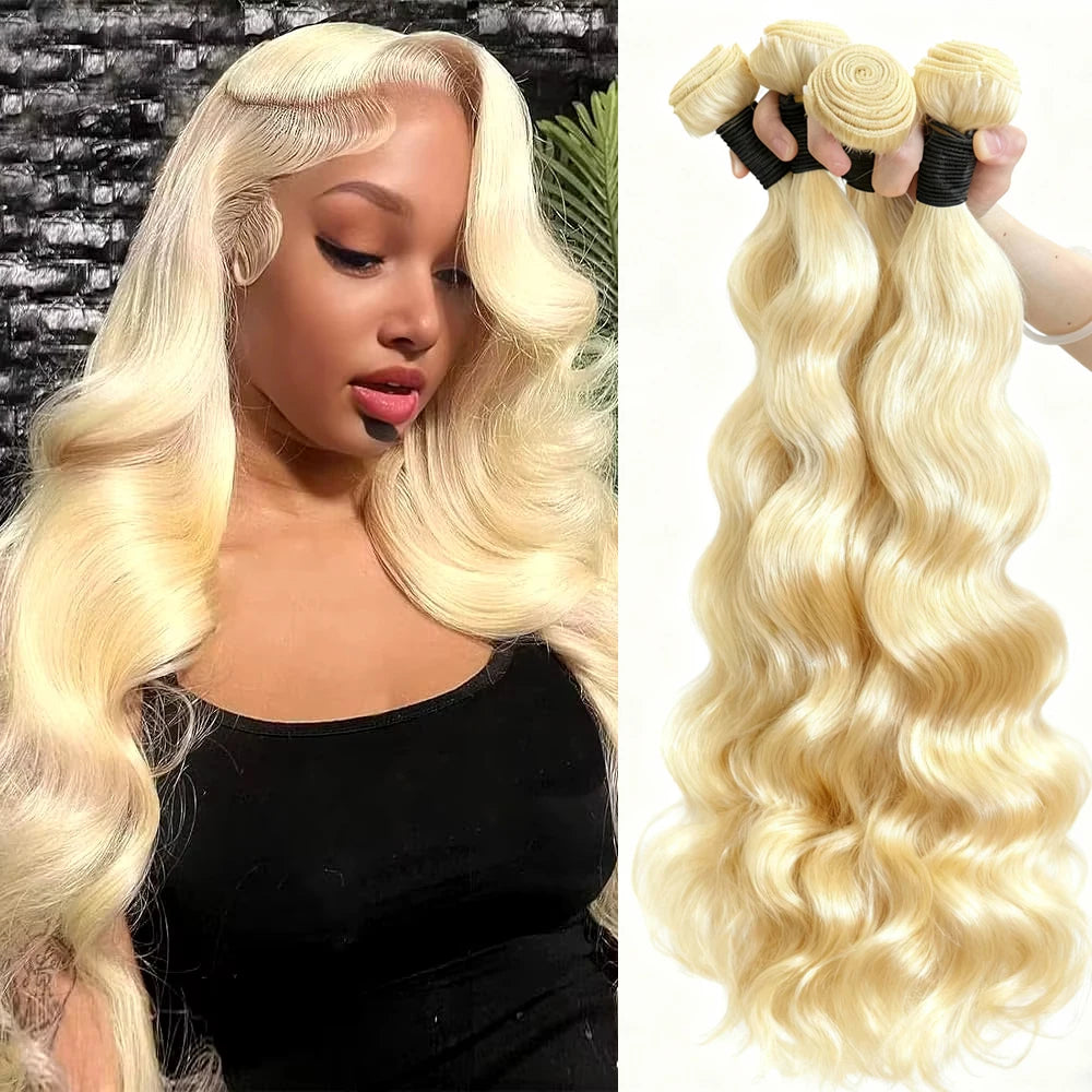 16A Colored 613 Human Hair Bundles Real Burgundy Raw Hair Weave Extensions Highlight Body Wave Bundles Human Hair With Closure