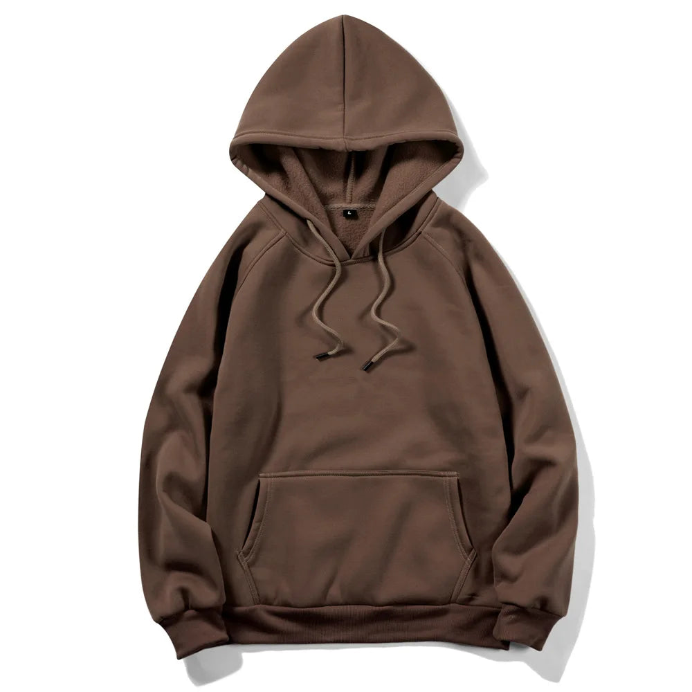 Brand Quality Loose Patchwork Hoodies - Two Tone Street Fashion