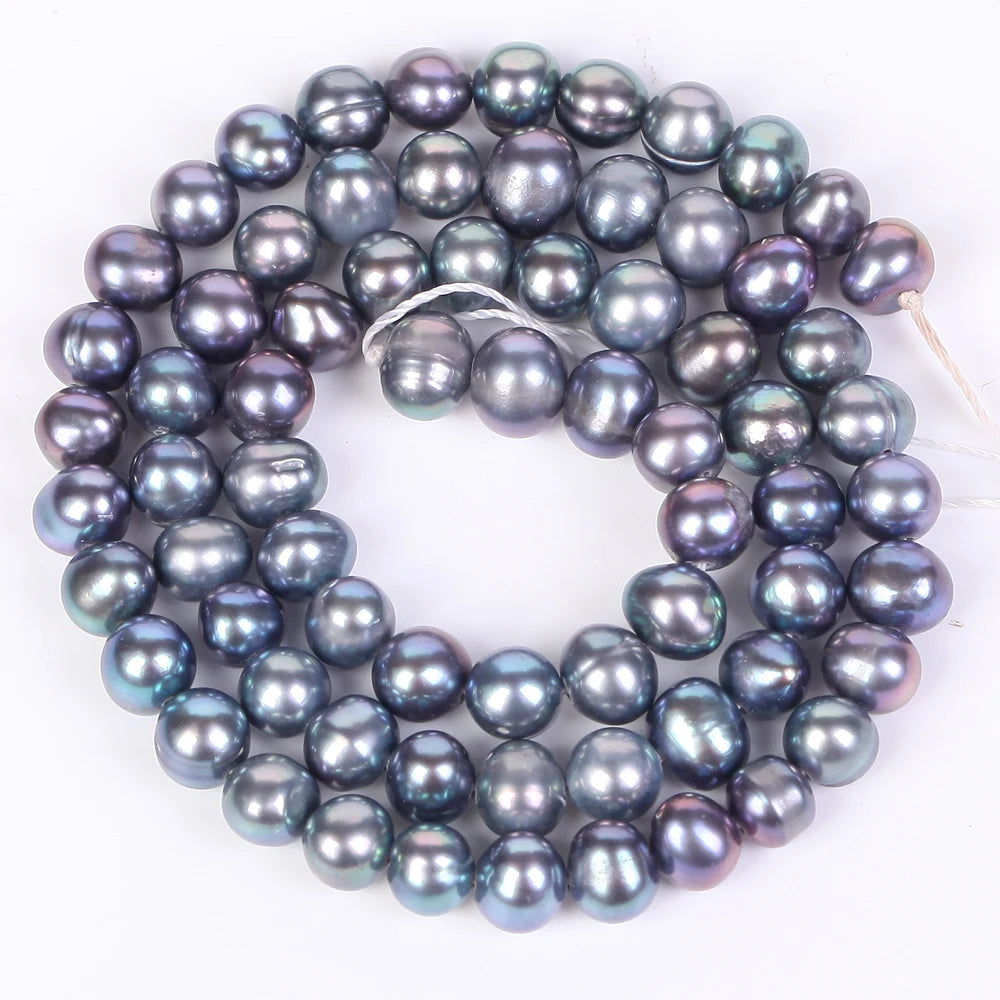 Natural Freshwater Baroque Irregular Shape Pearl Beads High Quality Punch Loose Beads For Jewelry Making DIY Necklace Bracelet