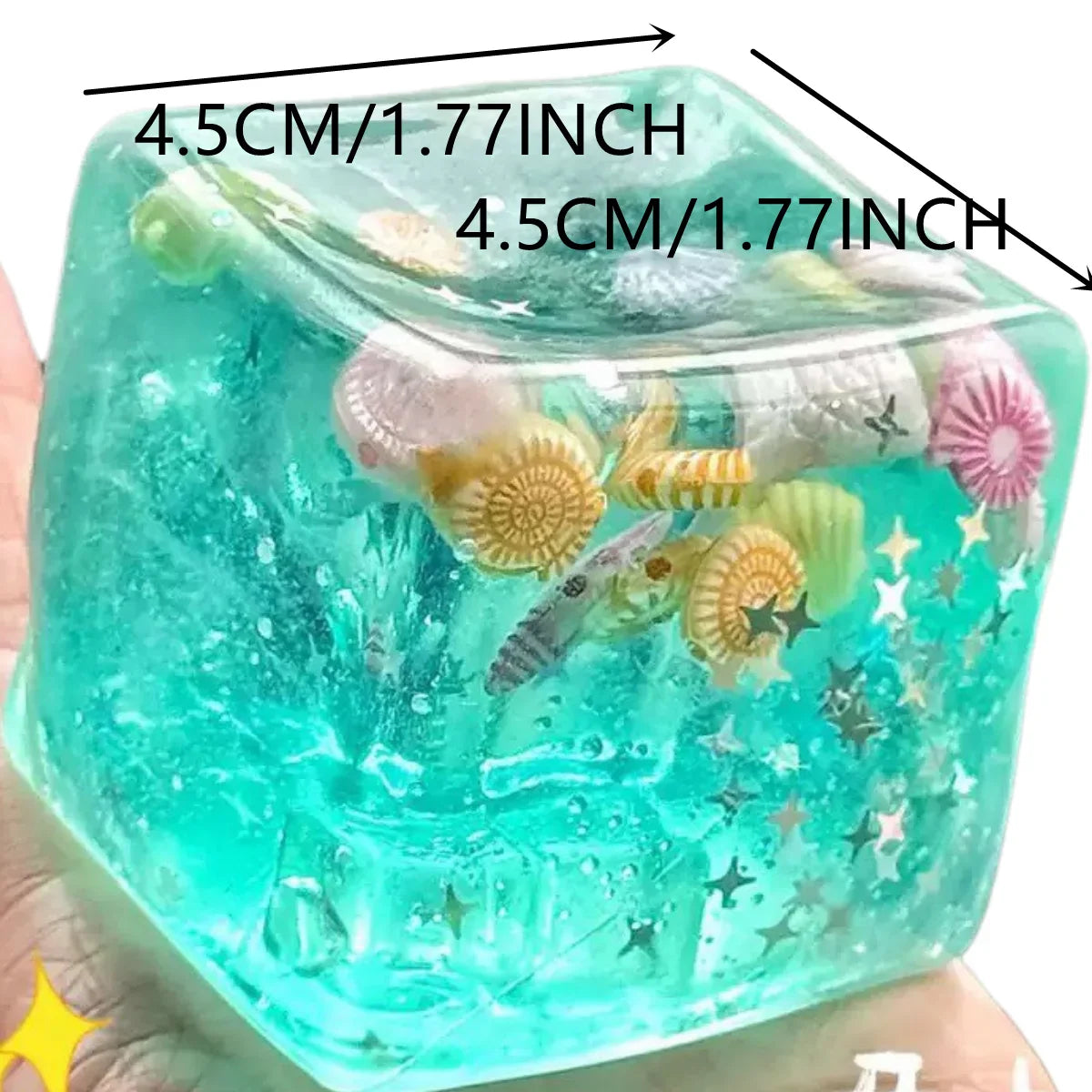 Adult Squishy Ocean Stress Ball | Maltose Water Ball Fidget Sensory Toy