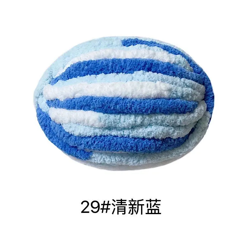 250g/Ball DIY Hand Knitting Chenille Yarn Thick Chunky Giant Yarn Cotton Thick Yarn for Scarf Cushion Handmade Crochet Hook Line