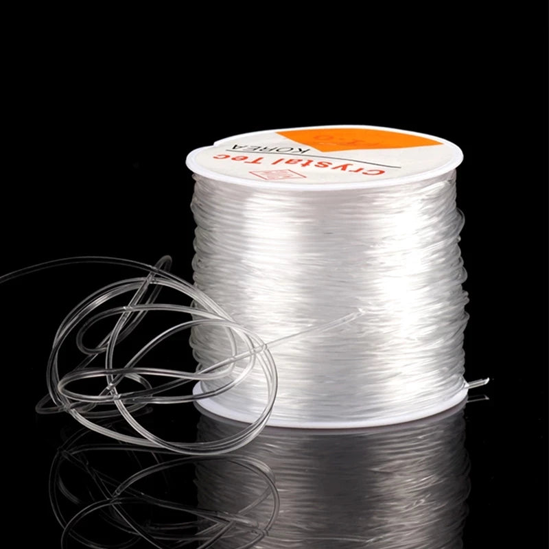 180-250PCS 4/6/8/10MM AB Color Crystal Beads for Jewelry Making Supplies Kit Bracelets DIY Beads + Elastic Thread Set