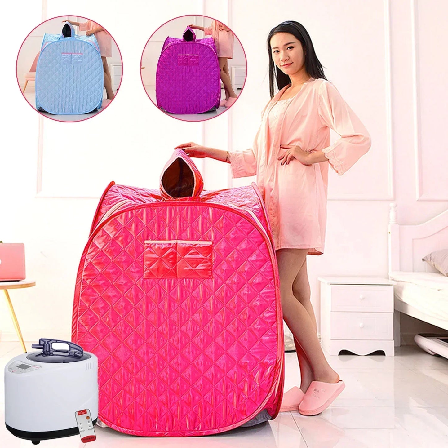 Foldable Portable Sauna Tent-2