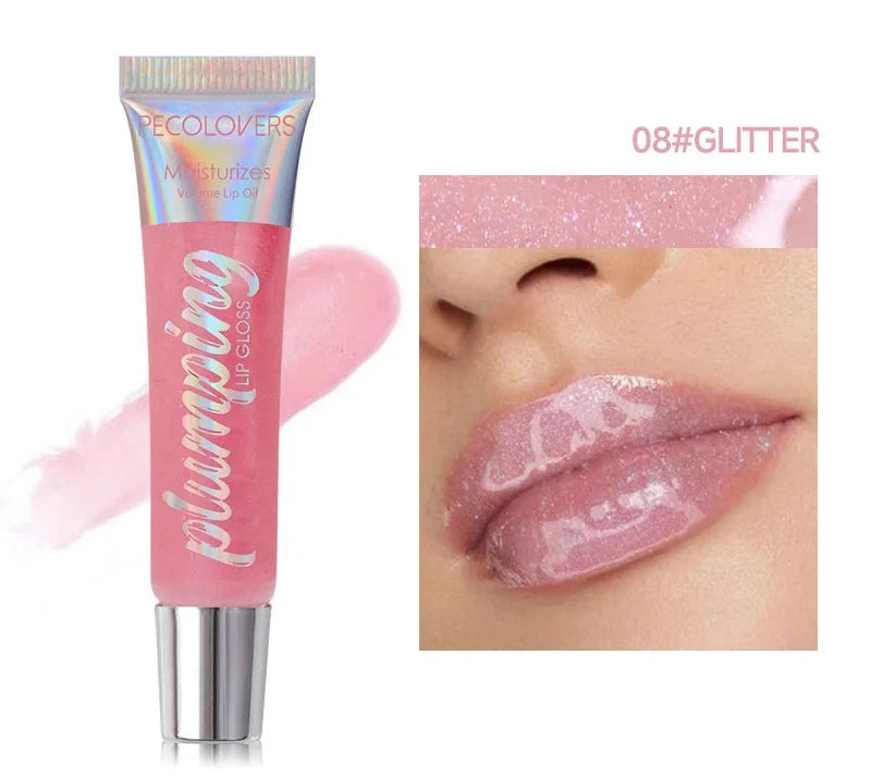 Cherry Jelly Moisturizing Line Reducing Lip Gloss - Plumper by PECOLOVERS