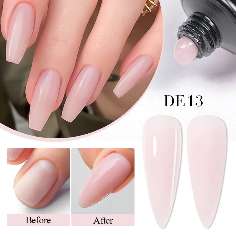 Mtssii 20ml Fluorescent Nail Extension Gel Nail Building Acrylic Nail Gel UV LED Soak Off UV Extend Gel For Nail Extensions