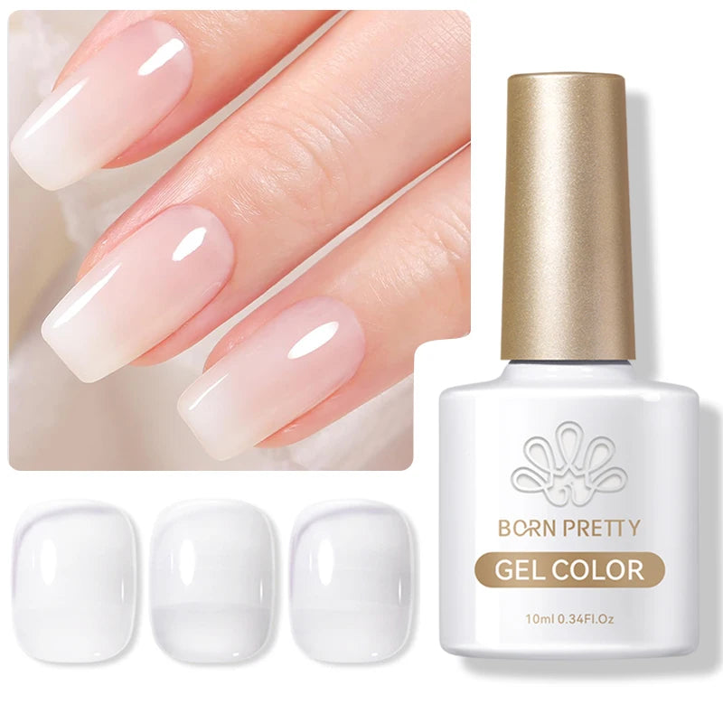 BORN PRETTY 10ml Rainbow Auroras Cat Magnetic Gel Nail Polish Holographics Nail Gel for Manicure Design Varnis Semi Permanent