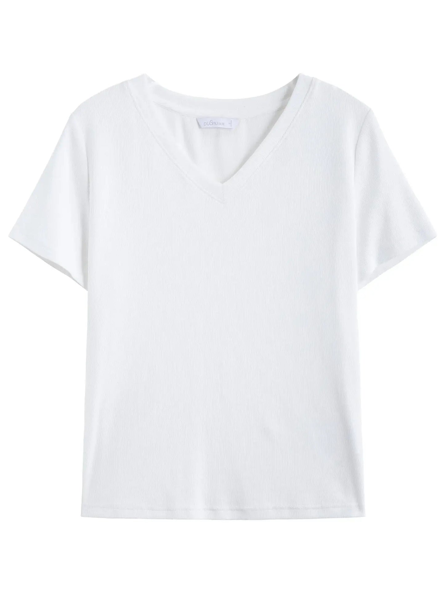 High-Stretch V/U Neck Tee