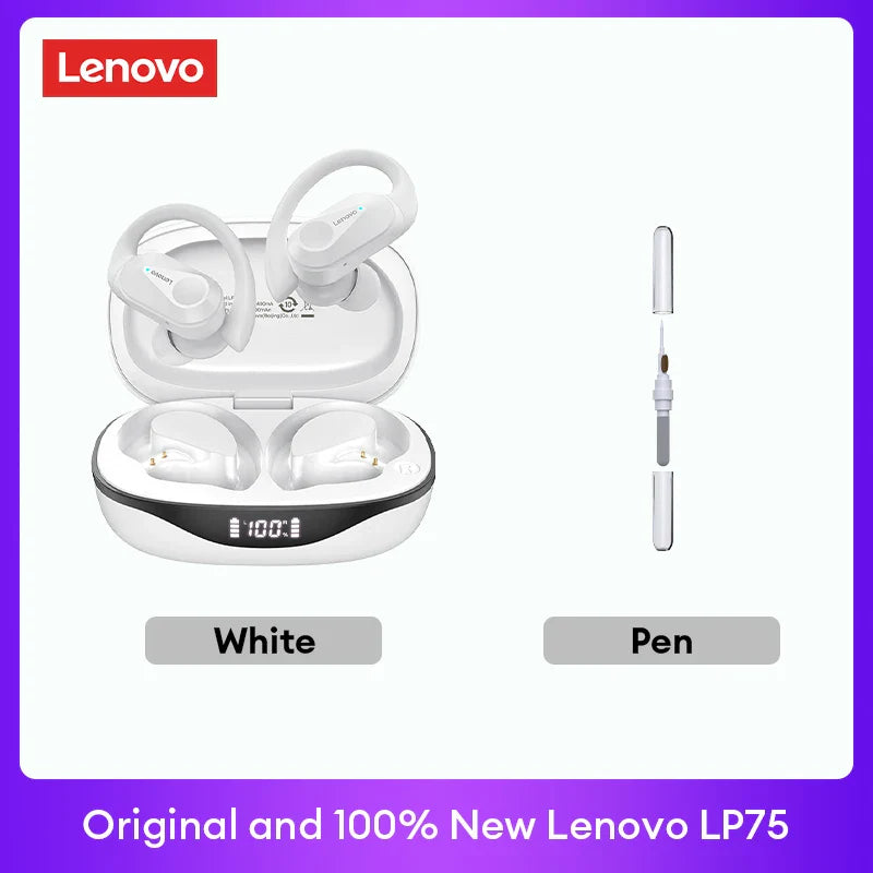 Lenovo Bluetooth V5.3 Wireless Headphones