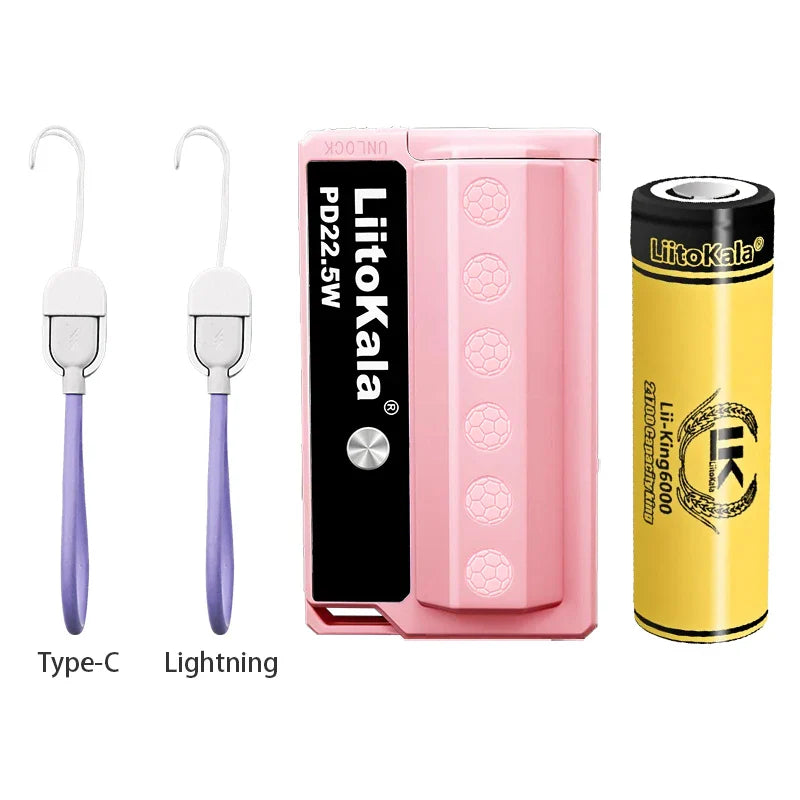 LiitoKala PB-L01 22.5W Portable Power Bank With Replaceable Battery-7