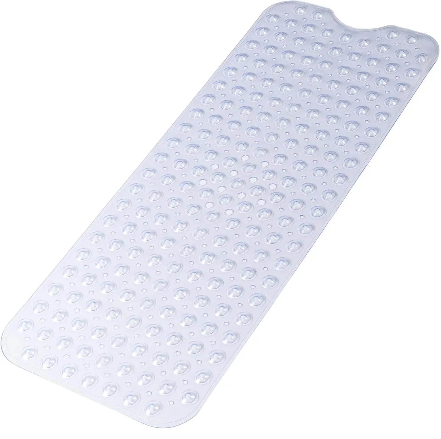 1pc Cartoon Extra Long Bathtub Mat 40x100cm Non Slip Bath Mat for Bathroom Tubs Shower Mats with Suction Cups & Drain Holes