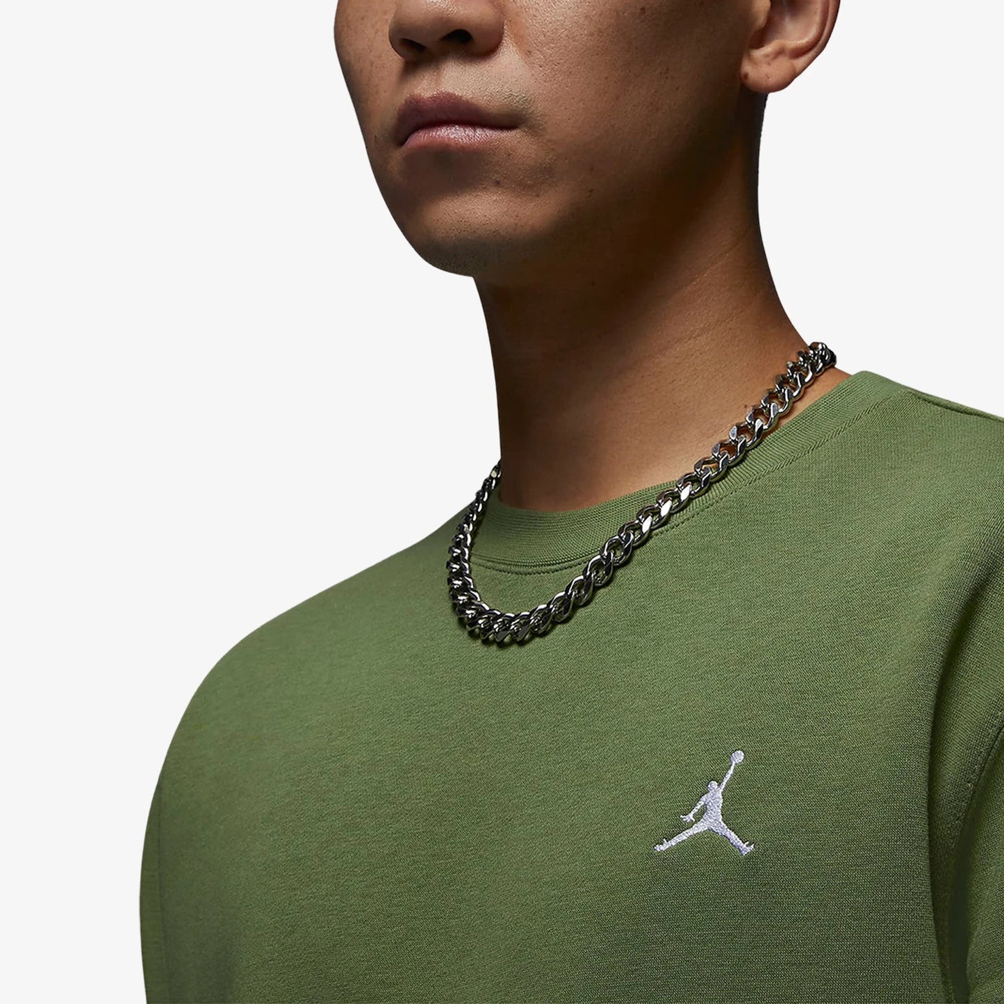 Nike genuine JORDAN Men's Embroidered Knit Hoodie FJ7777-340