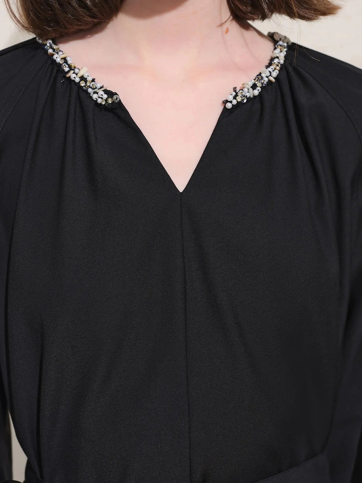 Plus Size Casual Black Maxi Dress