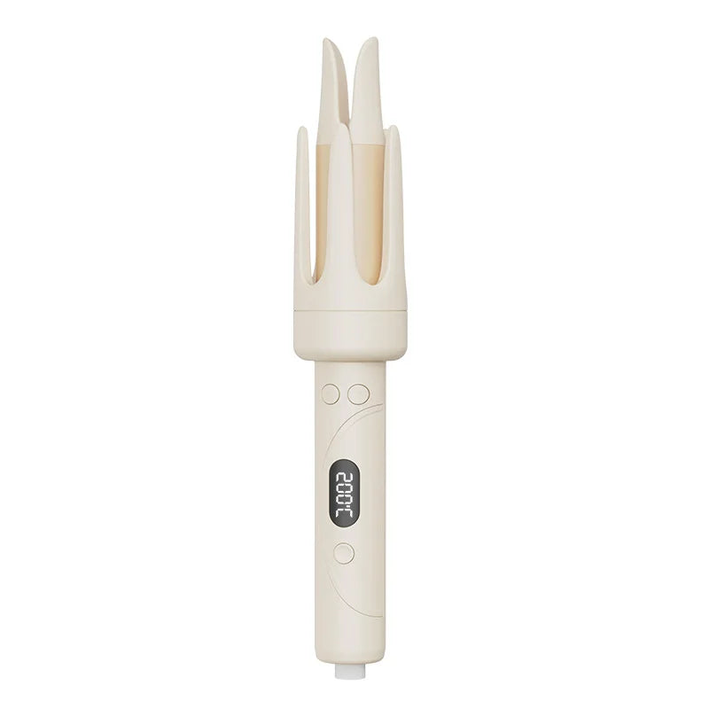 The electric curling iron does not damage the hair. The portable curling iron can create big waves comfortably and safely.
