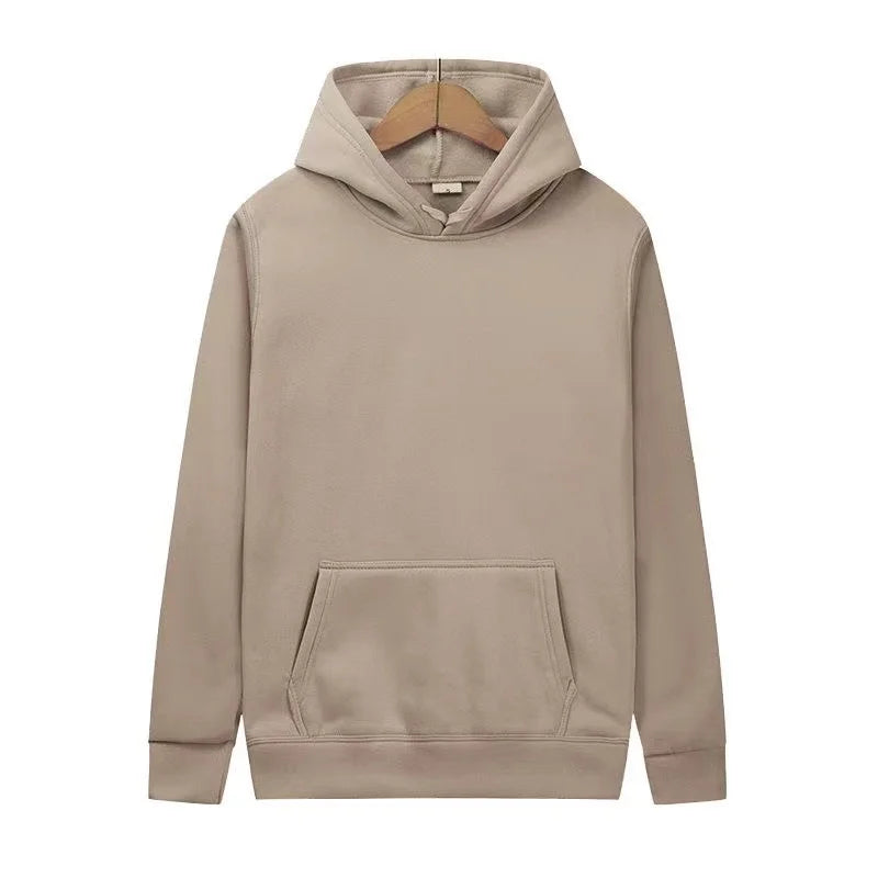 Plain Fashion Hoodies - Solid Color Sweatshirts