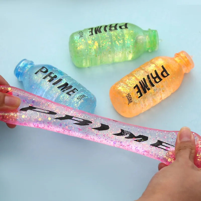 Tabas Squishy Beverage Bottle Squeeze Toy | Soft Stress Relief Fidget for Kids and Adults