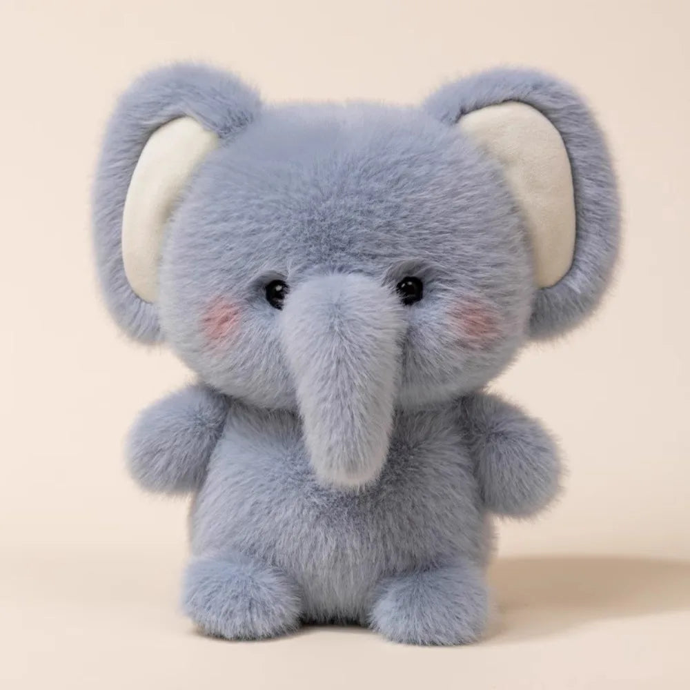 Cute 16cm Plush Companion Doll Capybara Elephant Stuffed Animal Pillow Plush Bear Animal Plush Toy Sleeping Gift