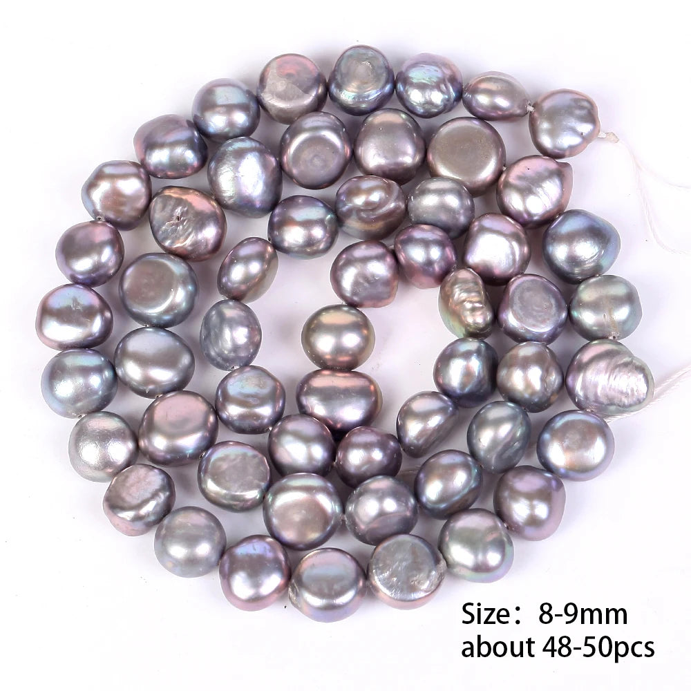 Natural Freshwater Baroque Irregular Shape Pearl Beads High Quality Punch Loose Beads For Jewelry Making DIY Necklace Bracelet