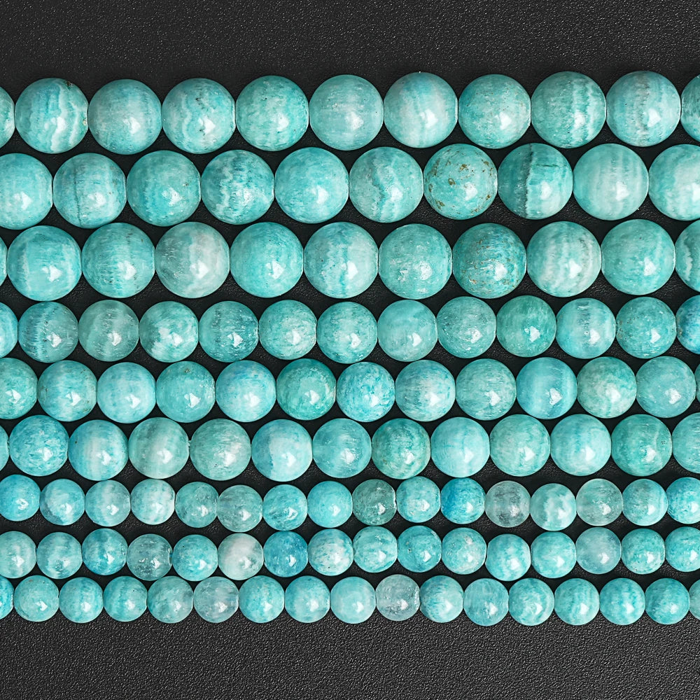 Natural Hemimorphite Round Beads Strands Crystal Loose Beads For Jewelry Making Design DIY Necklace Bracelet 6/8/10mm