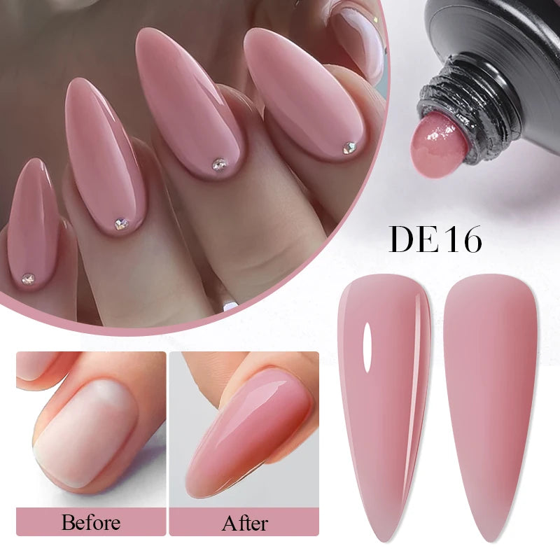 Mtssii 20ml Fluorescent Nail Extension Gel Nail Building Acrylic Nail Gel UV LED Soak Off UV Extend Gel For Nail Extensions
