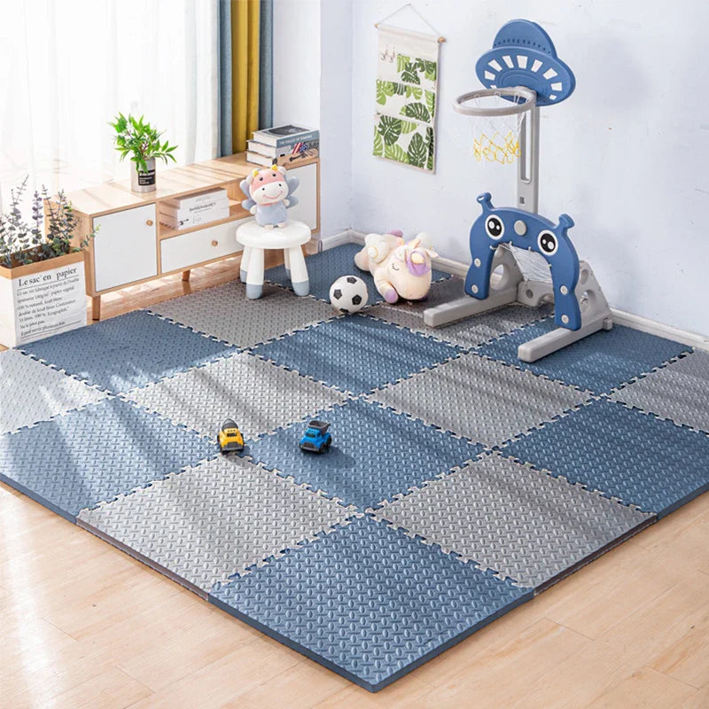 Puzzle Foam Play Mat for Children – Interlocking Tiles Baby Carpet, Kids’ Floor Padding for Home & Workout