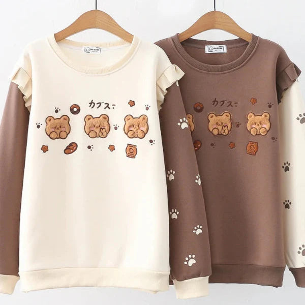 Bears & Paw Prints Sweater